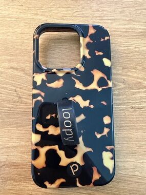 Loopy Case Tortoiseshell Phone Case iPhone 15 Pro
